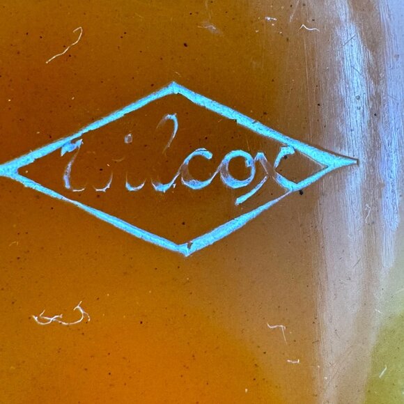 Deco Wilcox Vanity Set Comb Box Hook File Shoe Horn Mirror Celluloid Bakelite - Picture 3 of 15